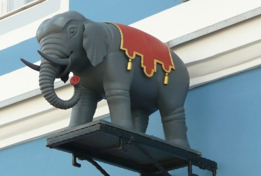 A múzeum új irodaépülete – az „Elefántos ház”