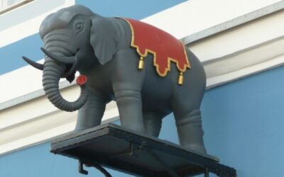 A múzeum új irodaépülete – az „Elefántos ház”