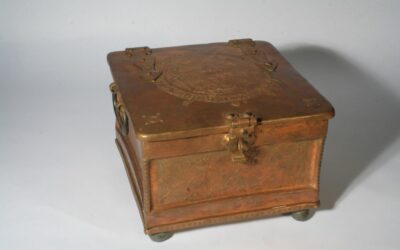 Pénzes ládika a múzeum történeti gyűjteményében