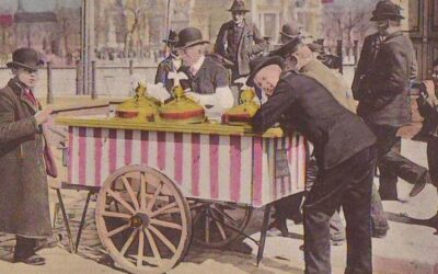 A váci cukrászat hőskora; „A gyalogcukrász”