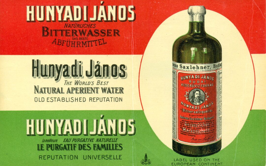 Vác 950 – Hunyadi János keserűvíz palackjainak csomagolóanyagja