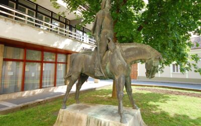 Vác 950 – Vak Bottyán szobra